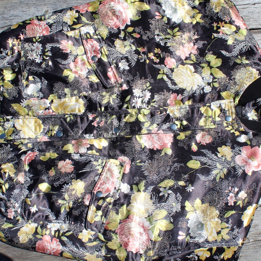 Free People Floral Print Jacket - Picture 11 of 11